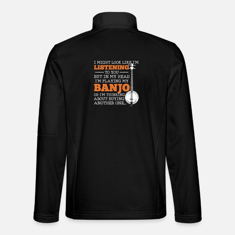 Banjo - Unisex Softshelljacke - Schwarz