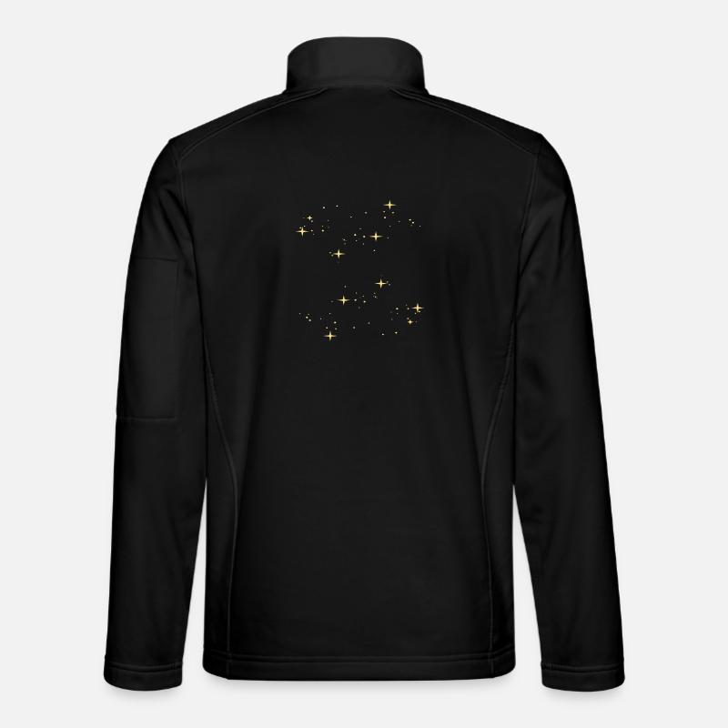 Star stars star stars - Unisex Softshell Jacket - black