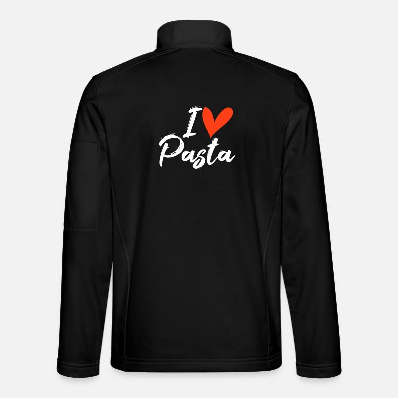 pasta - Unisex Softshell Jacket - black