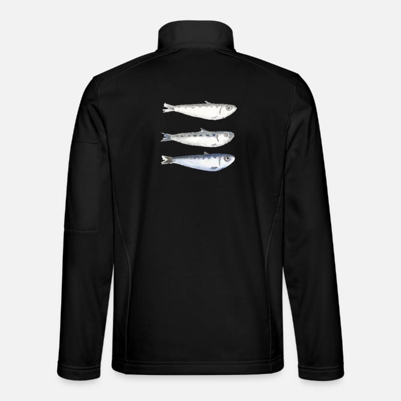sardine - Unisex Softshell Jacket - black