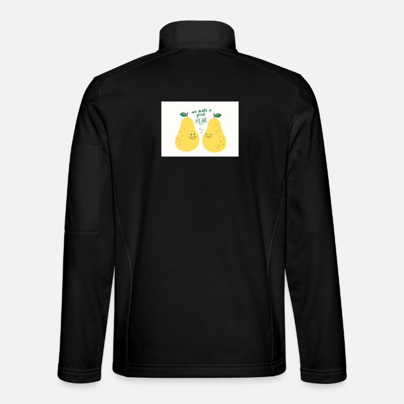 POIRE Veste en tissu softshell Unisexe