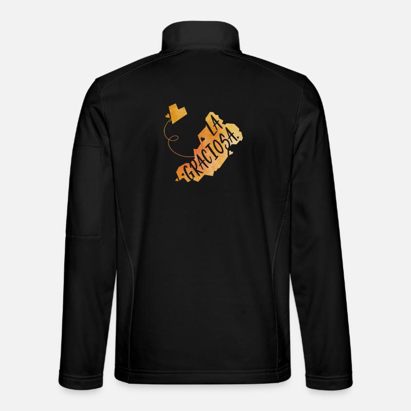 La Graciosa - Unisex Softshelljacke - Schwarz