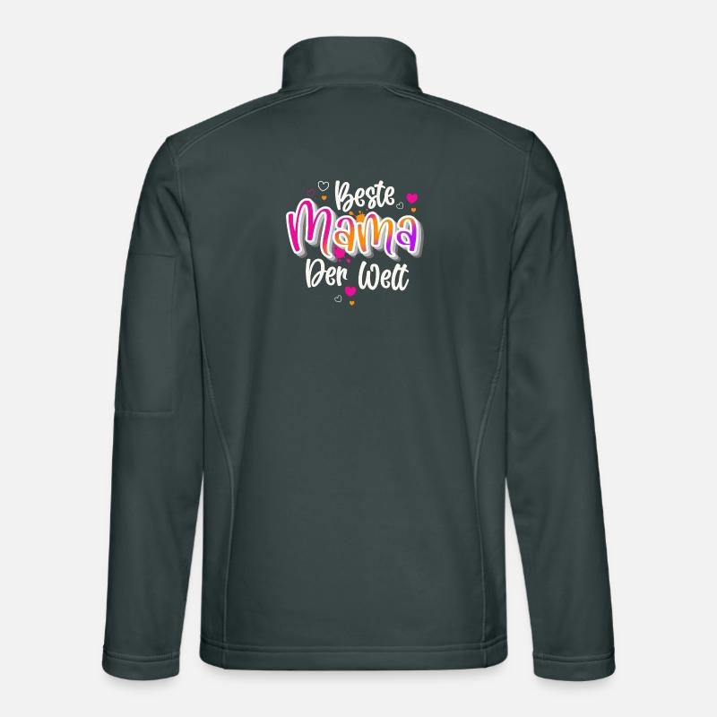 Beste Mama Der Welt Unisex Softshelljacke