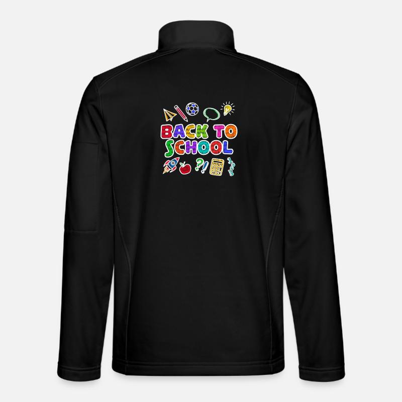 Back School School Start School Start School Child Unisex Softshell Jacket