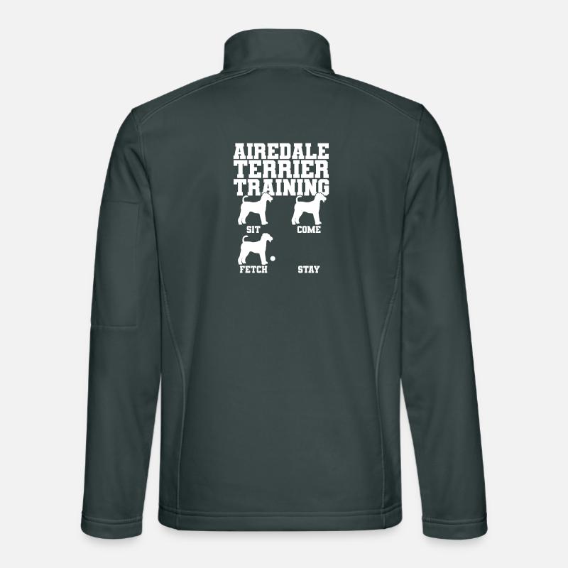 Airedale Terrier Training Unisex Softshelljacke