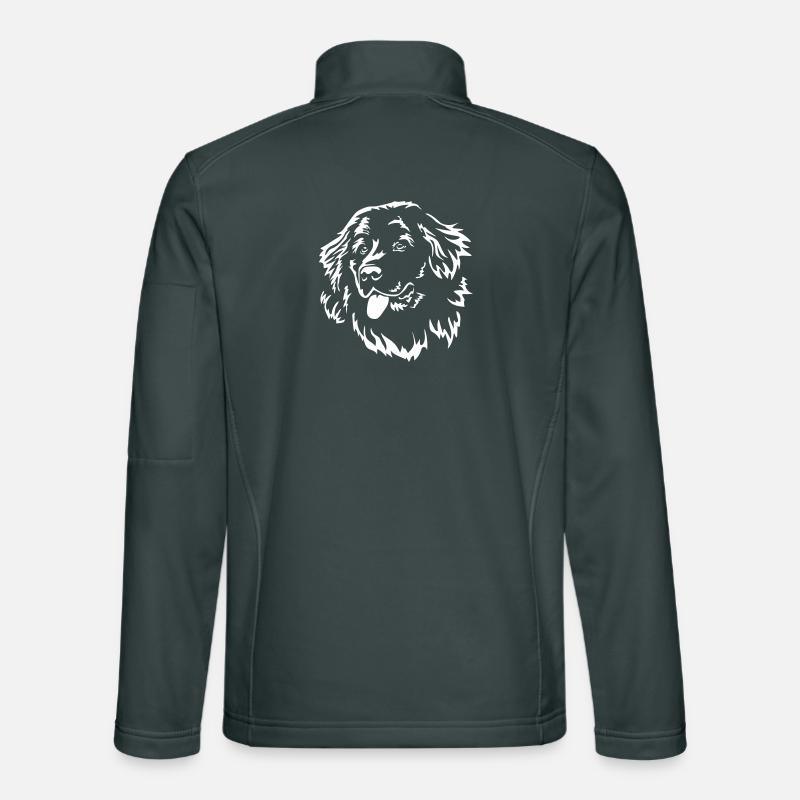 Newfoundland Head "Black Edition" Unisex Softshell Jacket