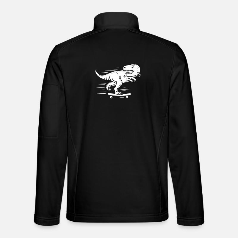 Longboarding Longboarder Skater - Unisex Softshelljacke - Schwarz