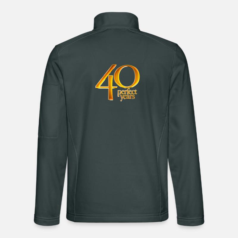 40. Geburtstag Unisex Softshelljacke