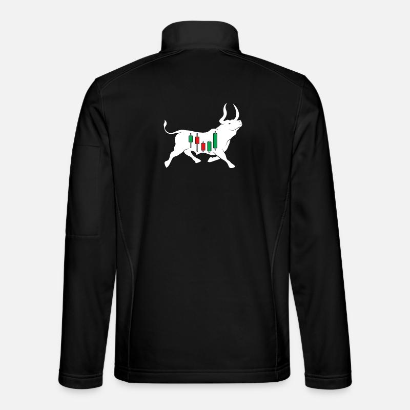 Stock bull - Unisex Softshell Jacket - black