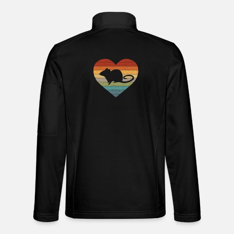 Rat rats - Unisex Softshell Jacket - black