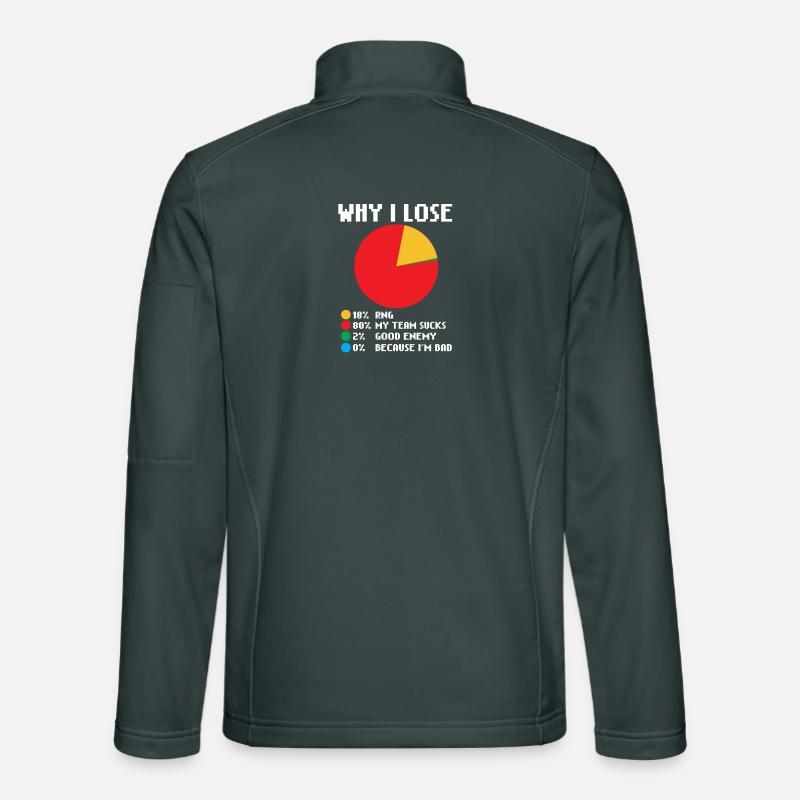 Statement Game Gamer Zocker Unisex Softshell Jacket