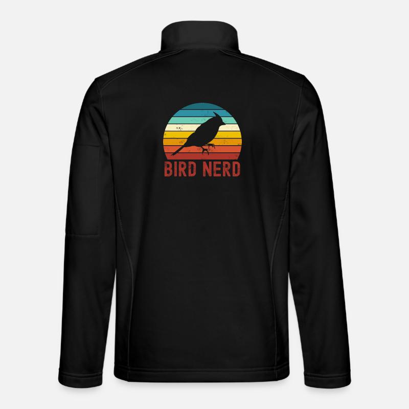 Vogel Vögel Unisex Softshelljacke