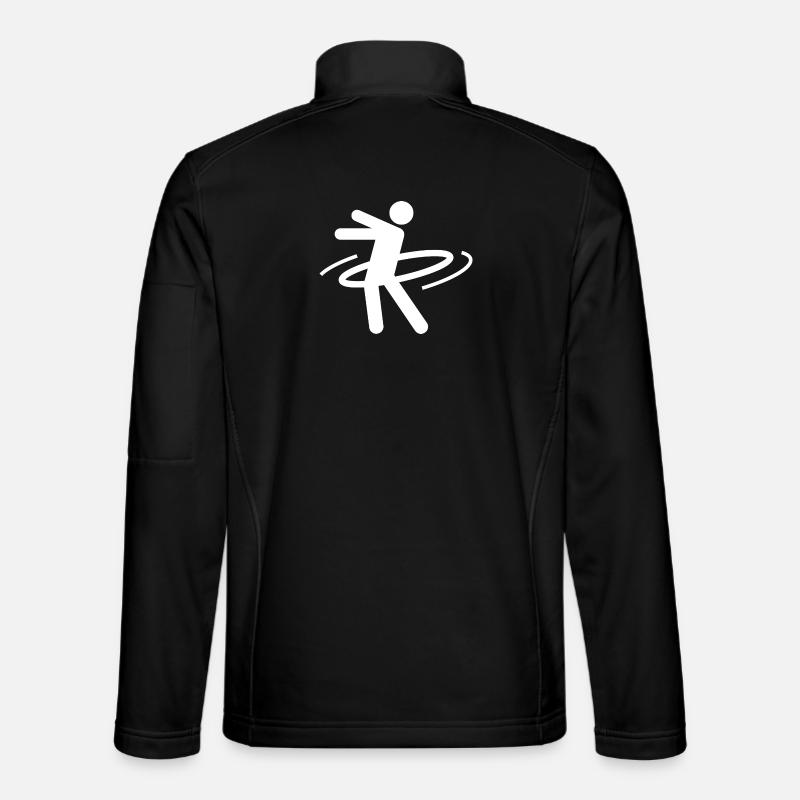 Hulahoop - Unisex Softshelljacke - Schwarz