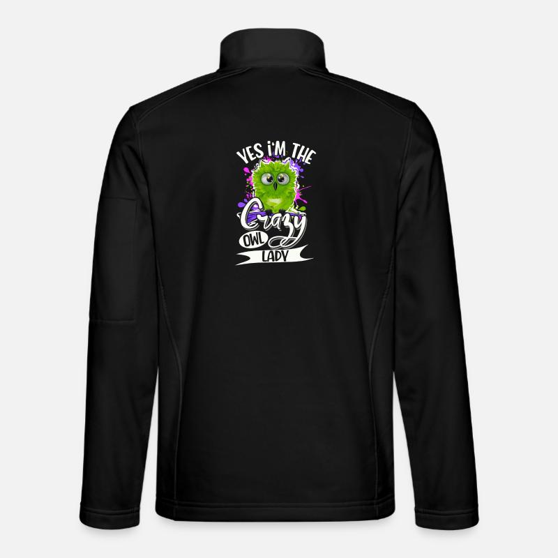 Eule Unisex Softshelljacke