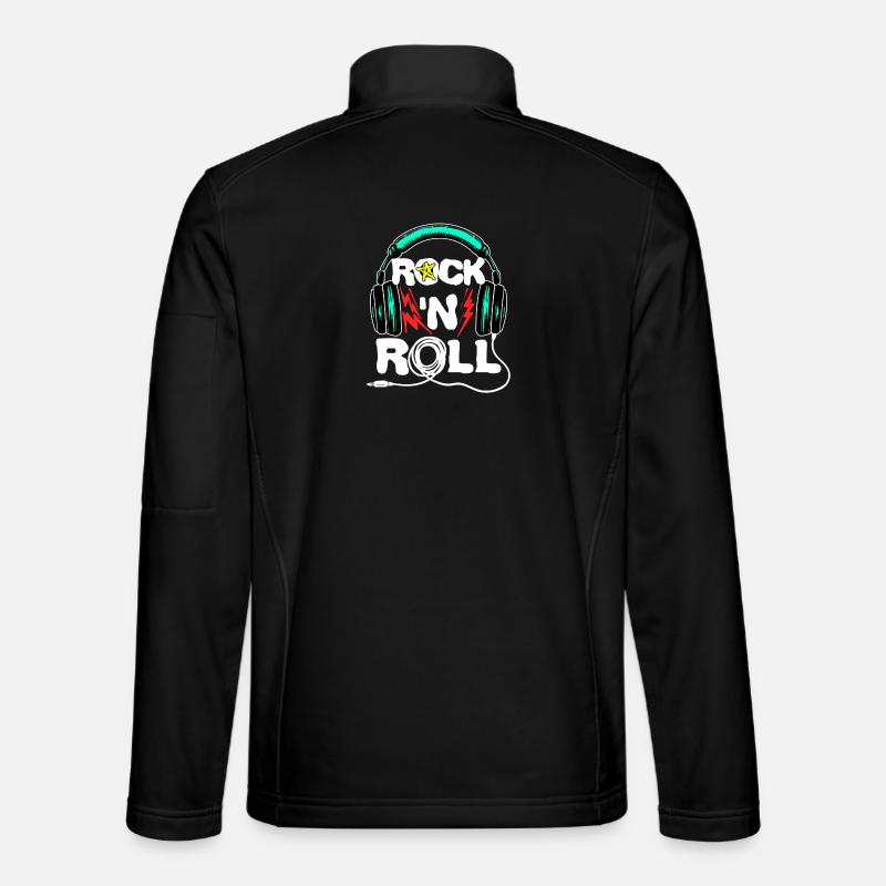 Cool Headset Lustig Spruch - Unisex Softshelljacke - Schwarz