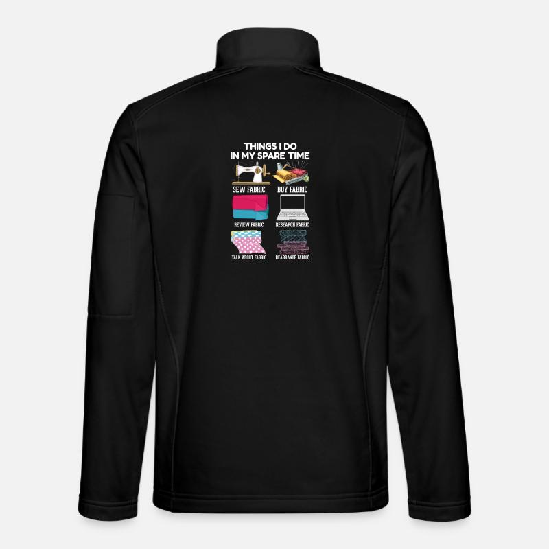 Nähen - Unisex Softshelljacke - Schwarz