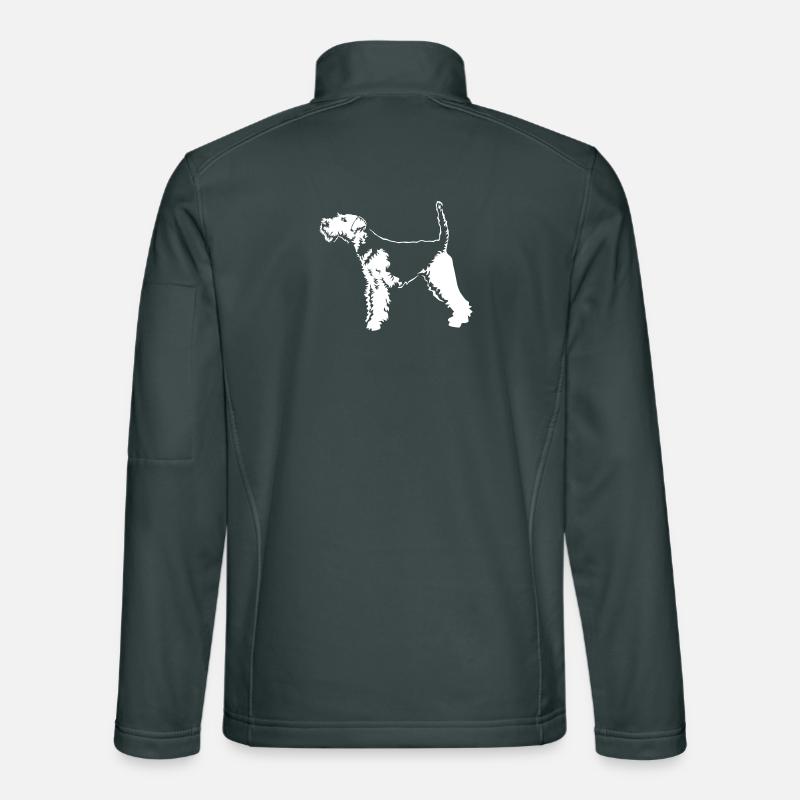 Welsh Terrier "Black Edition" Unisex Softshell Jacket