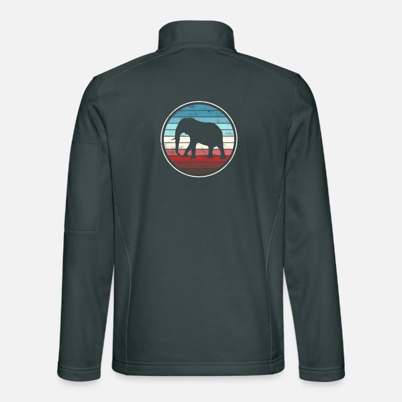 Elefant Elefanten Unisex Softshelljacke