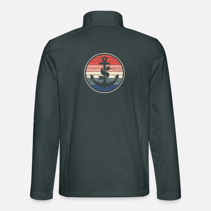 Schiff Boot Kapitän Unisex Softshelljacke