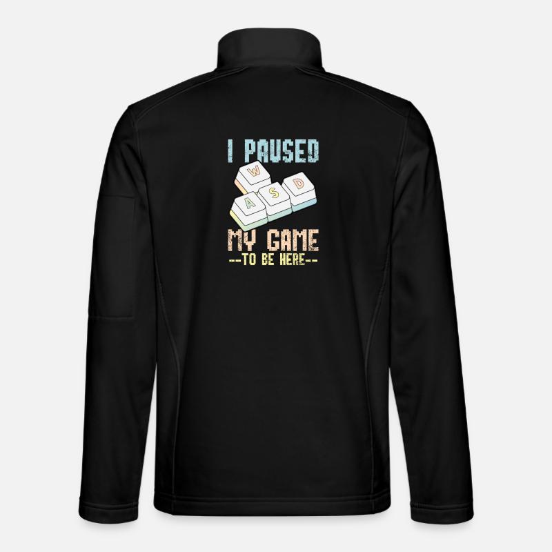 PC Games Player Computer Keyboard Unisex Softshell Jacket