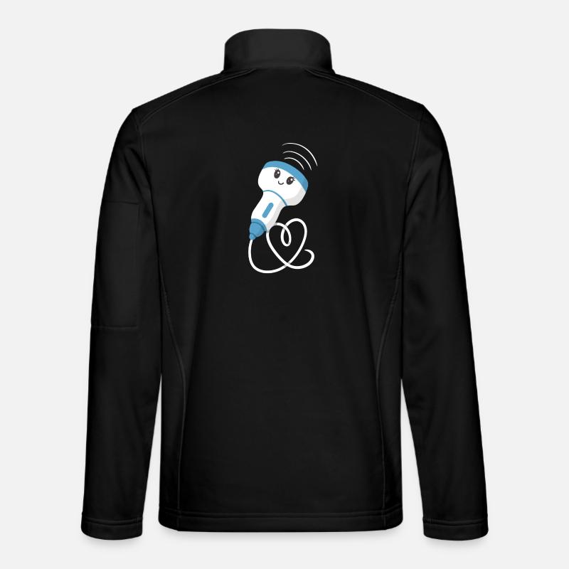 Sonograph Ultraschalltechniker - Unisex Softshelljacke - Schwarz