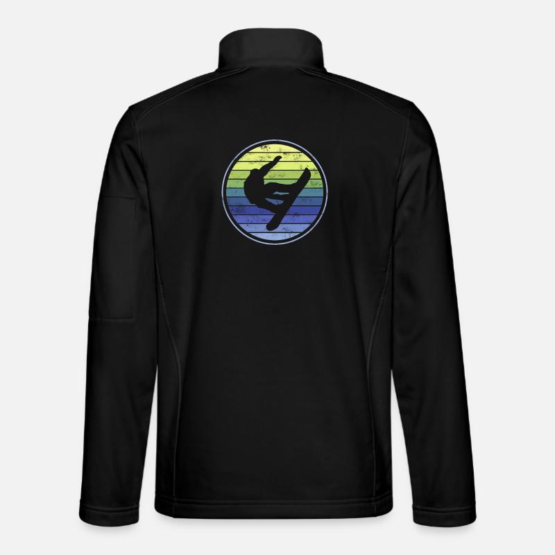 Snowboard Snowboarder Unisex Softshelljacke