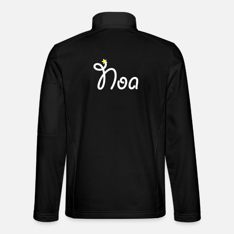Noa - Unisex Softshell Jacket - black