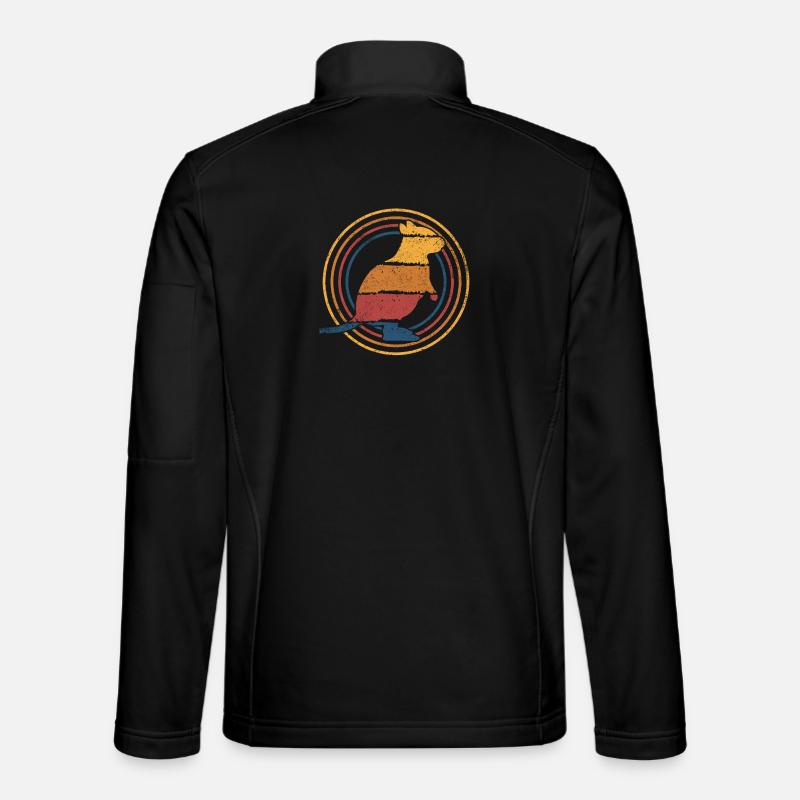 Quokka - Unisex Softshelljacke - Schwarz