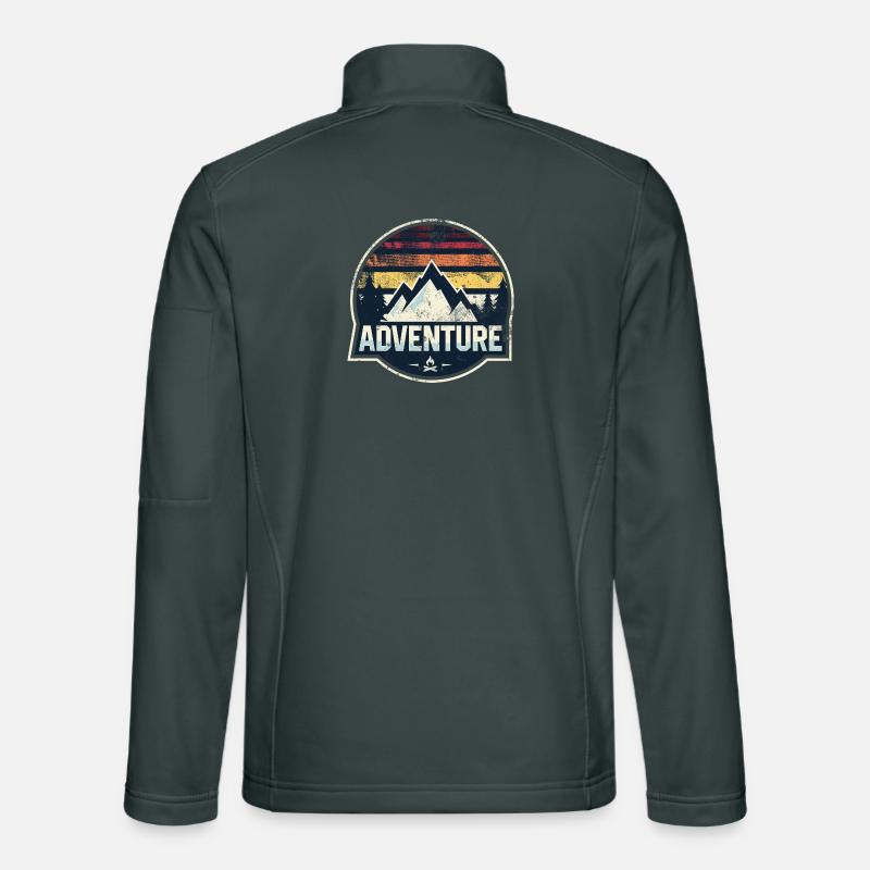 Adventure Mountain Patch Unisex Softshelljacke