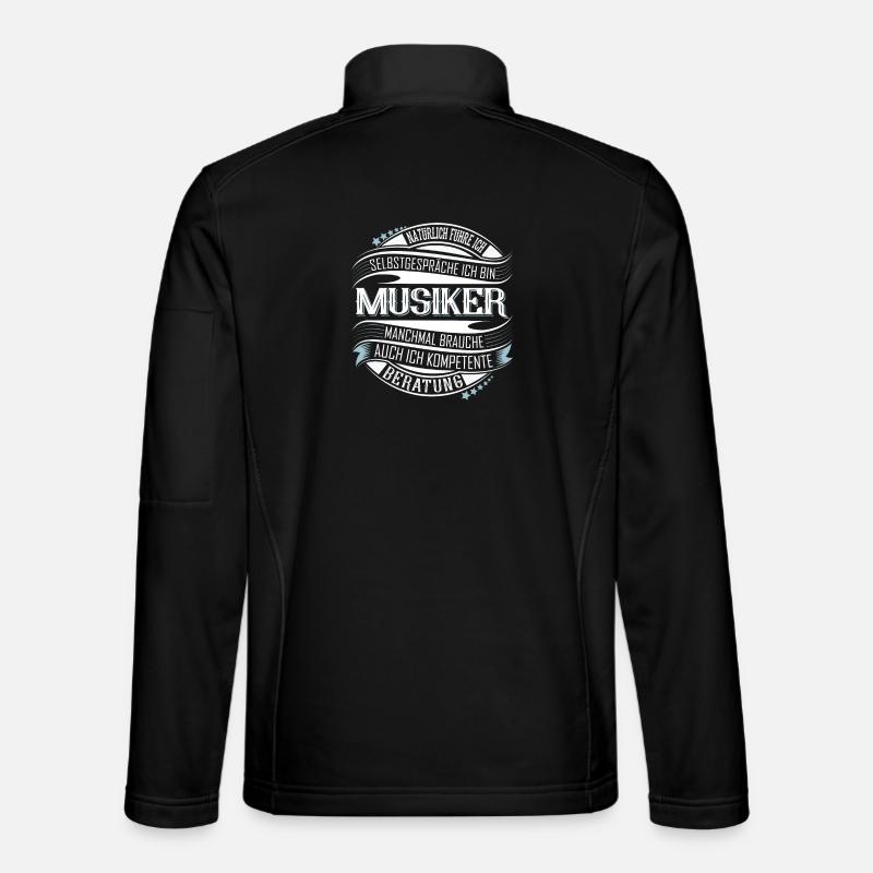 Musiker - Unisex Softshelljacke - Schwarz