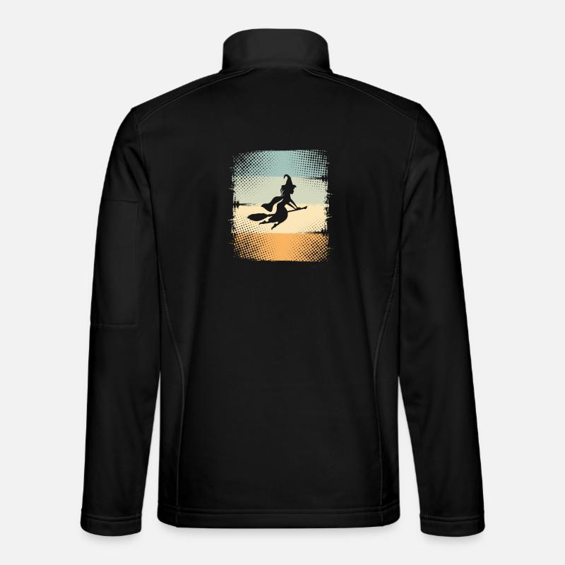 Sorcière Veste en tissu softshell Unisexe