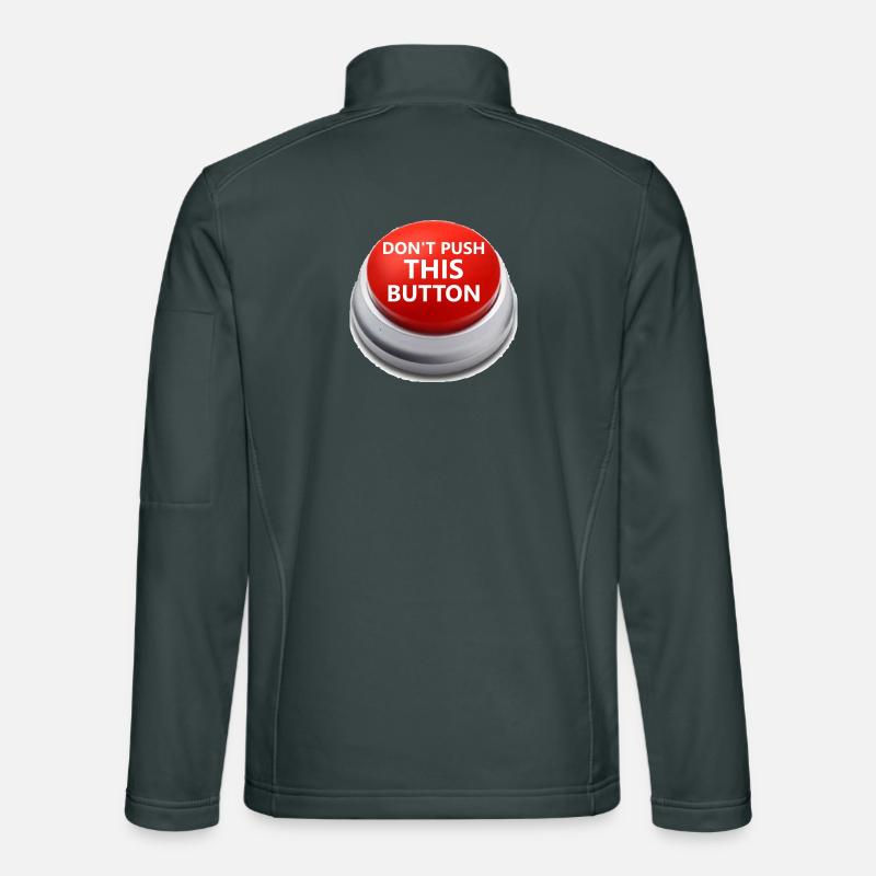 Don´t push this button Unisex Softshelljacke
