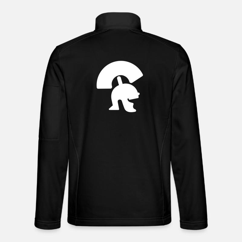 Romain. Casque romain. Veste en tissu softshell Unisexe
