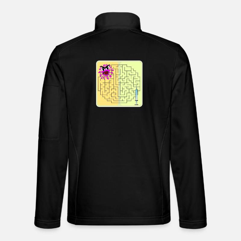 Rätsel Virus Unisex Softshelljacke