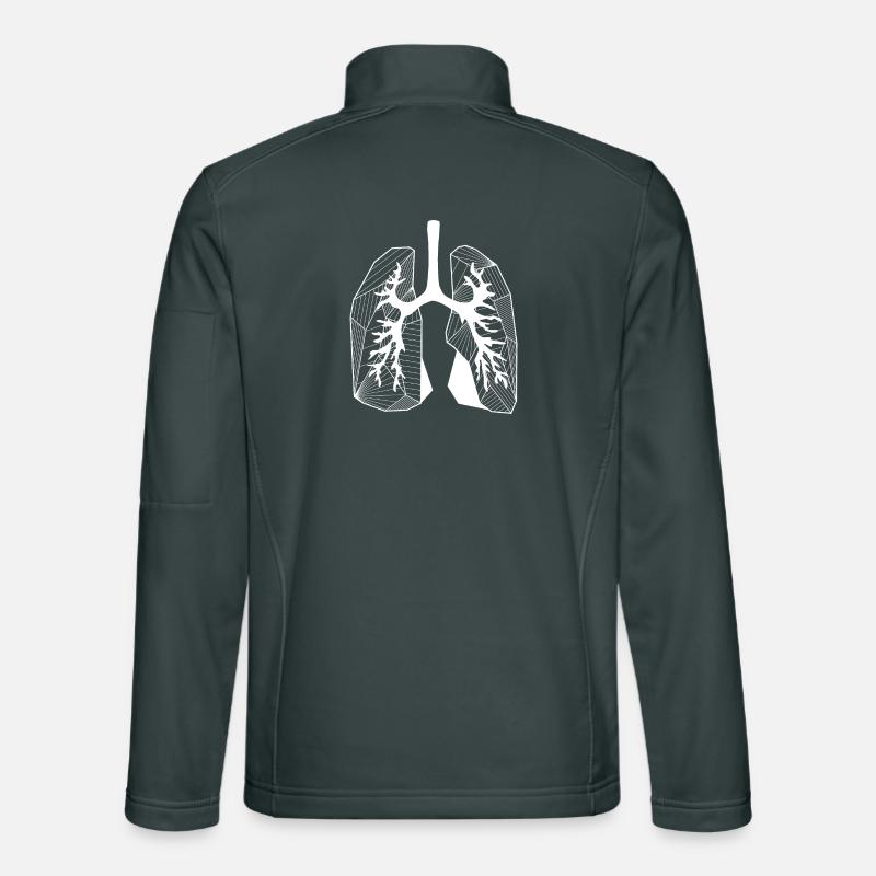 Lungs Unisex Softshell Jacket