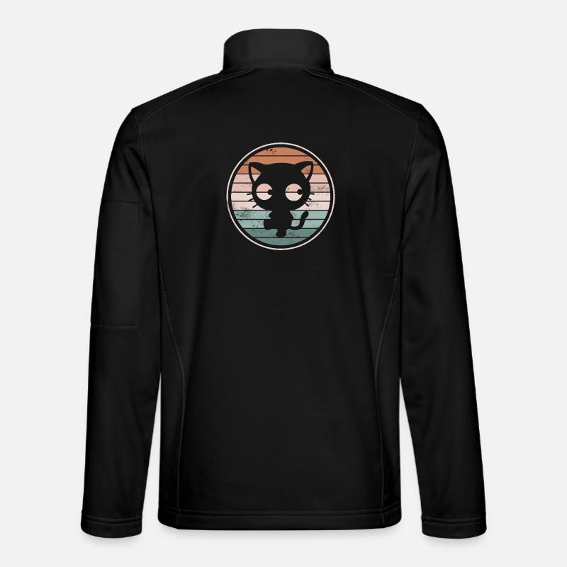 Cat Cats - Unisex Softshell Jacket - black