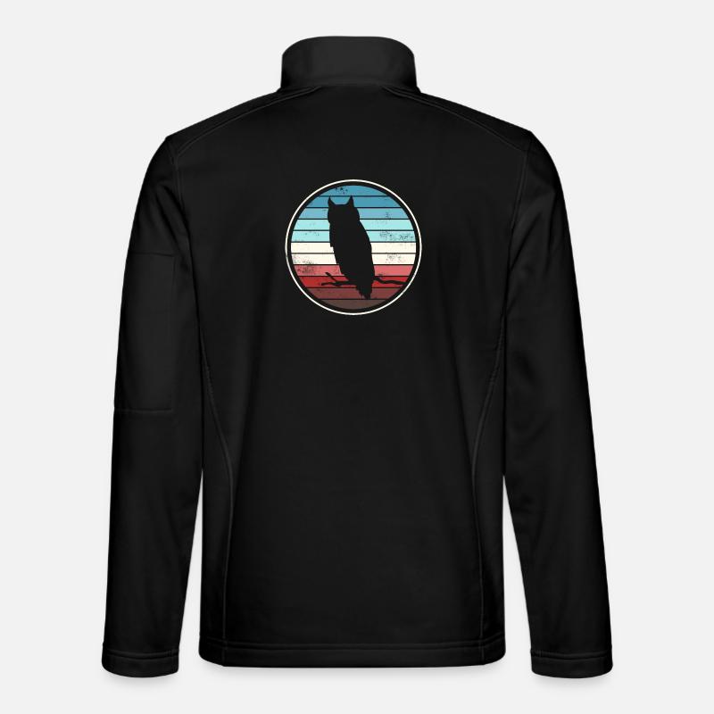 Eule Eulen Unisex Softshelljacke