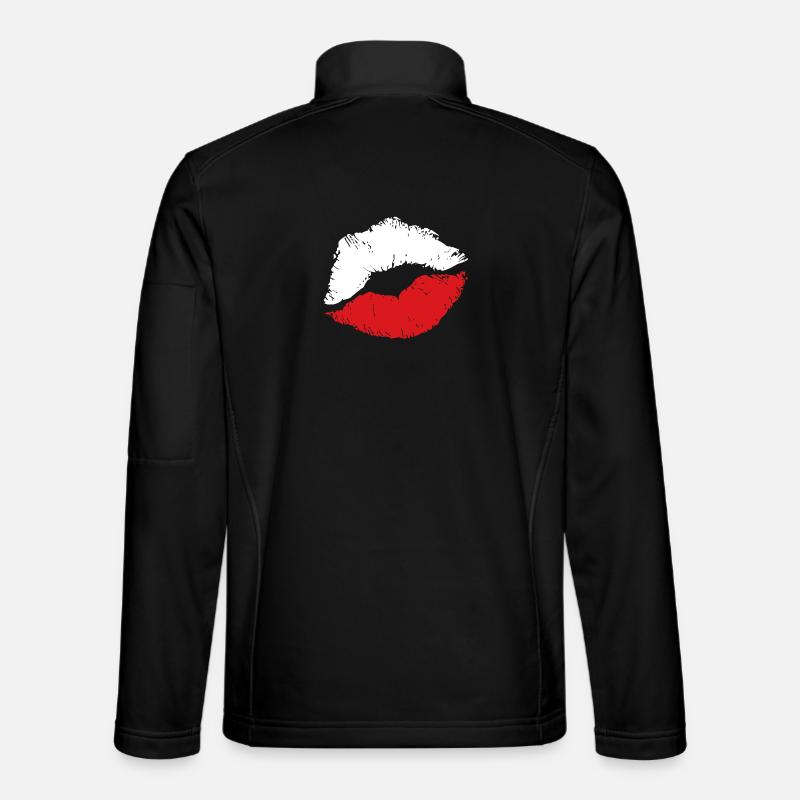 POLISH KISS - Unisex Softshell Jacket - black