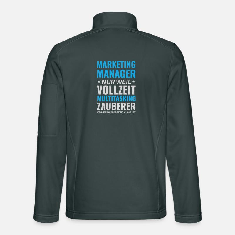 Marketing Manager – Multitasking Zauberer Unisex Softshelljacke