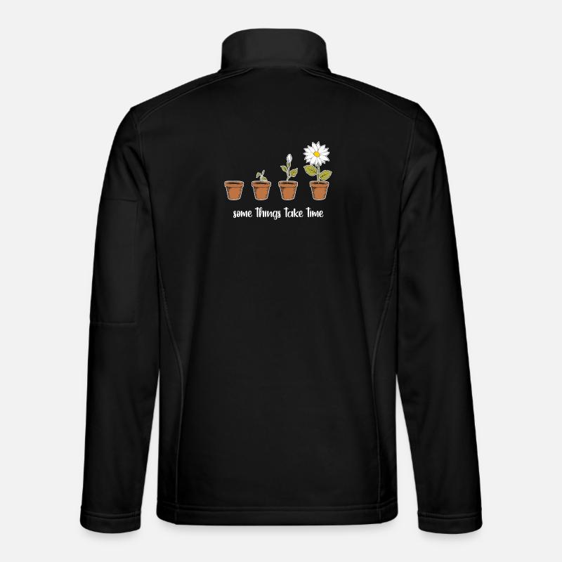 Time (dark) Unisex Softshell Jacket
