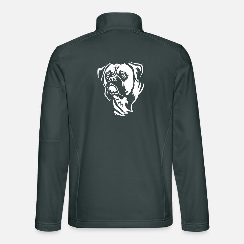 Boxer Head « Black Edition » Veste en tissu softshell Unisexe
