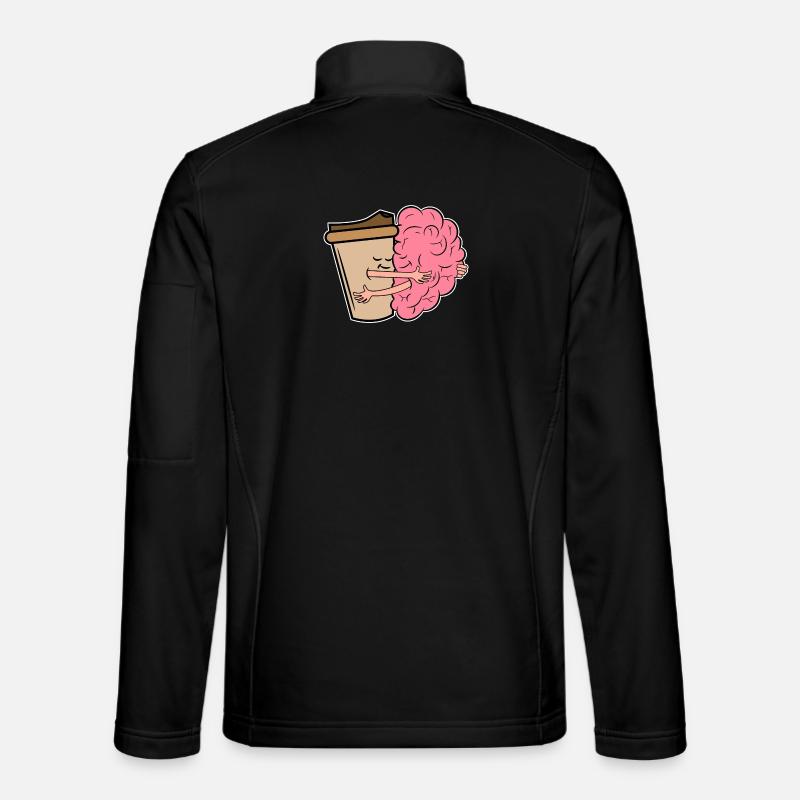 Kaffee Trinken Kaffeeliebhaber Kaffeetrinker - Unisex Softshelljacke - Schwarz