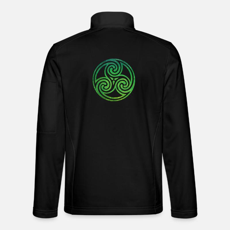 Celtic Knot - Unisex Softshelljacke - Schwarz