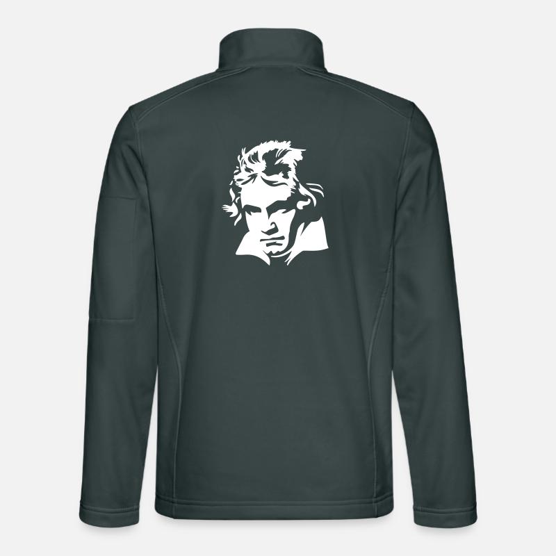 Ludwig van Beethoven Composer of classical music Unisex Softshell Jacket