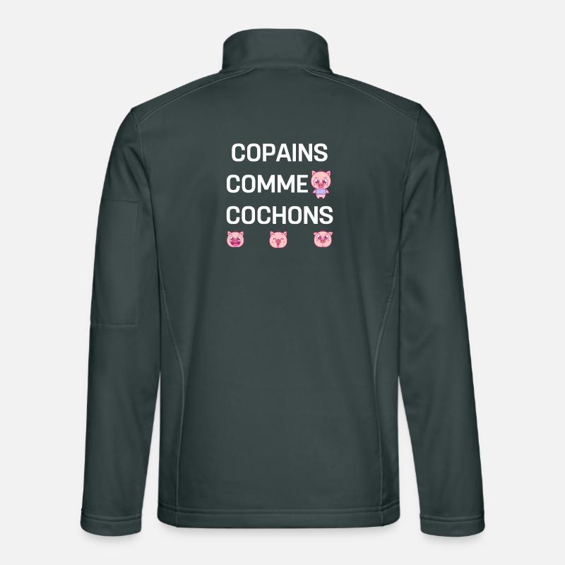 COPAINS COMME COCHONS Veste en tissu softshell Unisexe