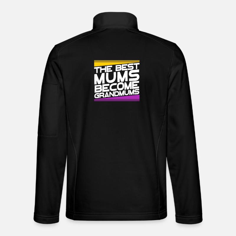 Oma Glückwunsch Großmutter Großmama Statement - Unisex Softshelljacke - Schwarz