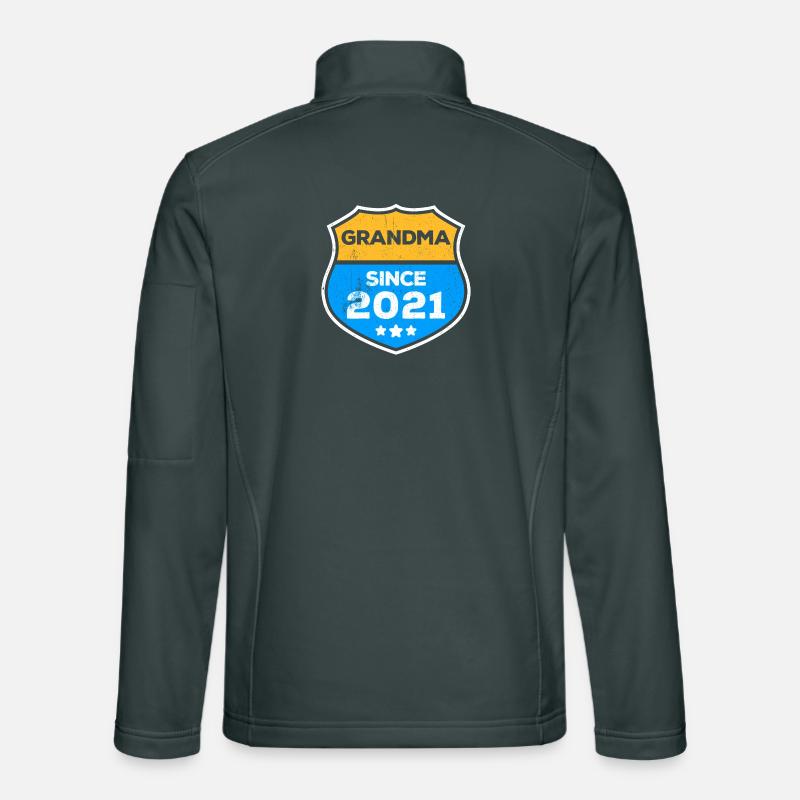 Grand-mère Grand-mère Déclaration Retraitée Grand-mère Veste en tissu softshell Unisexe