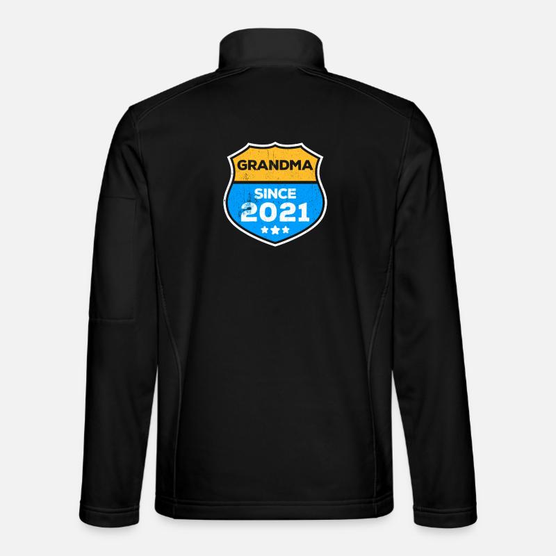 Großmutter Oma Statement Rentnerin Großmama - Unisex Softshelljacke - Schwarz