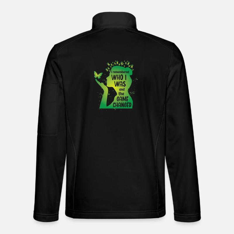 She remebered who she was - Unisex Softshell Jacket - black