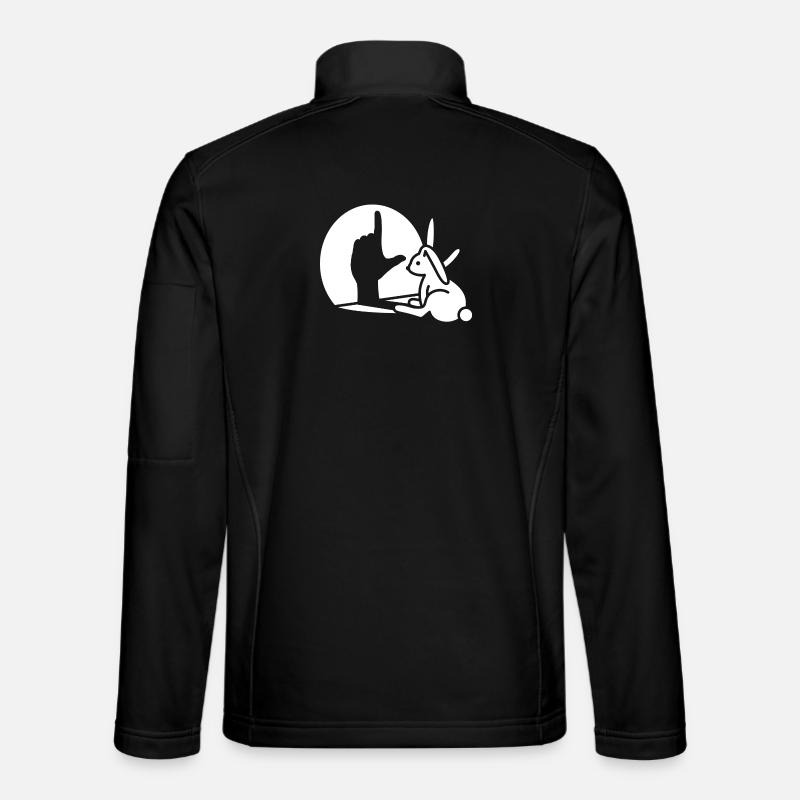 Rabbit Shadow Hand, LOSER Sign Loser Unisex Softshell Jacket